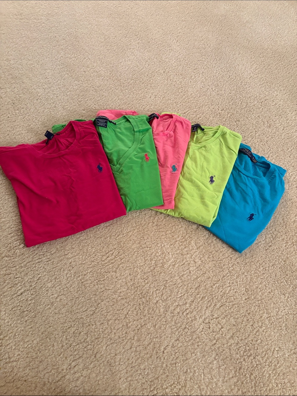 Ralph Lauren Short Sleeve TShirt Bundle Sz. M - Picture 2 of 3